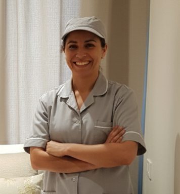 Femme de menage à l'hôtel de Bruxelles Belgique